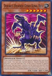 Double-Headed Dino King Rex: Duelist Nexus