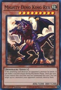Mighty Dino King Rex: Duelist Nexus