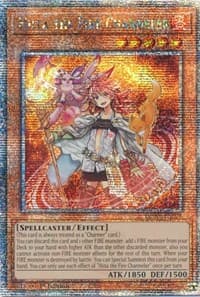 Hiita the Fire Channeler (Quarter Century Secret Rare): Duelist Nexus