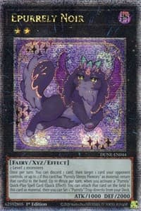 Epurrely Noir (Quarter Century Secret Rare): Duelist Nexus