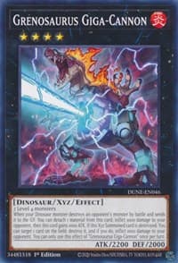 Grenosaurus Giga-Cannon: Duelist Nexus