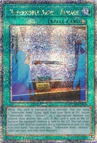 "Infernoble Arms - Almace" (Quarter Century Secret Rare): Duelist Nexus