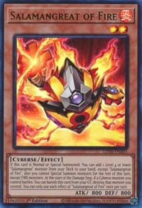 Salamangreat of Fire: Legendary Duelists: Soulburning Volcano