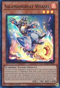 Salamangreat Weasel: Legendary Duelists: Soulburning Volcano