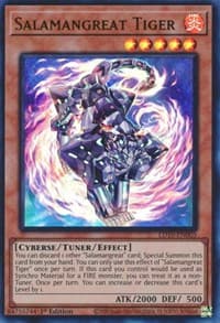 Salamangreat Tiger: Legendary Duelists: Soulburning Volcano
