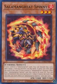 Salamangreat Spinny: Legendary Duelists: Soulburning Volcano