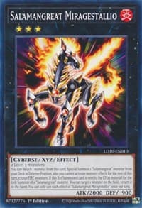 Salamangreat Miragestallio: Legendary Duelists: Soulburning Volcano