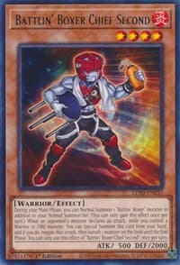 Battlin' Boxer Chief Second: Legendary Duelists: Soulburning Volcano
