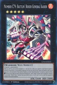 Number C79: Battlin' Boxer General Kaiser: Legendary Duelists: Soulburning Volcano