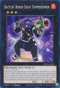 Battlin' Boxer Cheat Commissioner: Legendary Duelists: Soulburning Volcano