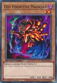 Old Vindictive Magician: Speed Duel: Streets of Battle City