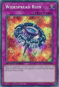 Widespread Ruin (Secret Rare): Speed Duel: Streets of Battle City