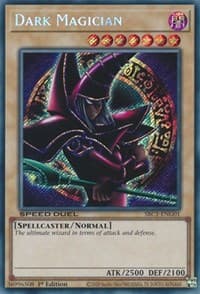 Dark Magician (G) (Secret Rare): Speed Duel: Streets of Battle City