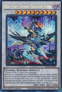 Red-Eyes Zombie Dragon Lord: 25th Anniversary Tin: Dueling Heroes Mega Pack