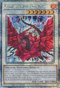 Black Rose Dragon (Quarter Century Secret Rare): 25th Anniversary Tin: Dueling Heroes