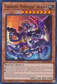 Therion "Empress" Alasia: 25th Anniversary Tin: Dueling Heroes Mega Pack