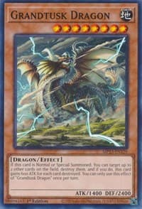 Grandtusk Dragon: 25th Anniversary Tin: Dueling Heroes Mega Pack