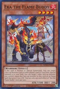 Eka the Flame Buddy: 25th Anniversary Tin: Dueling Heroes Mega Pack