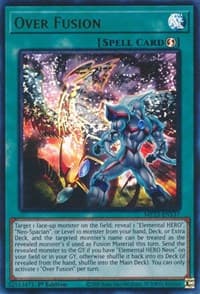 Over Fusion: 25th Anniversary Tin: Dueling Heroes Mega Pack