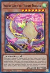 Nowru Aries the Vernal Dragon: 25th Anniversary Tin: Dueling Heroes Mega Pack