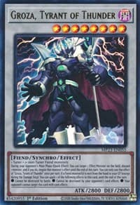 Groza, Tyrant of Thunder: 25th Anniversary Tin: Dueling Heroes Mega Pack