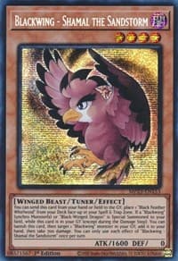 Blackwing - Shamal the Sandstorm: 25th Anniversary Tin: Dueling Heroes Mega Pack