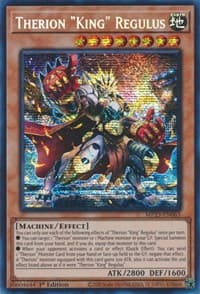 Therion "King" Regulus: 25th Anniversary Tin: Dueling Heroes Mega Pack