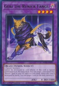 Geri the Runick Fangs: 25th Anniversary Tin: Dueling Heroes Mega Pack
