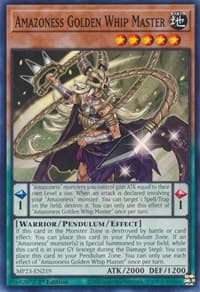 Amazoness Golden Whip Master: 25th Anniversary Tin: Dueling Heroes Mega Pack