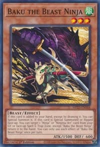 Baku the Beast Ninja: 25th Anniversary Tin: Dueling Heroes Mega Pack