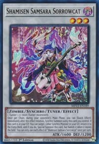 Shamisen Samsara Sorrowcat: 25th Anniversary Tin: Dueling Heroes Mega Pack