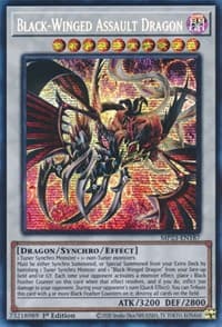 Black-Winged Assault Dragon: 25th Anniversary Tin: Dueling Heroes Mega Pack