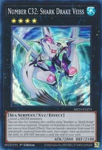 Number C32: Shark Drake Veiss: 25th Anniversary Tin: Dueling Heroes Mega Pack