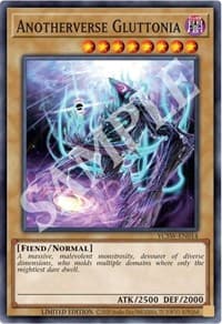 Anotherverse Gluttonia (UR): Yu-Gi-Oh! Championship Series Prize Cards