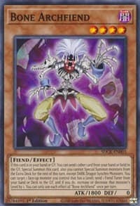 Bone Archfiend: Structure Deck: The Crimson King