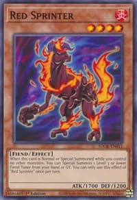 Red Sprinter: Structure Deck: The Crimson King
