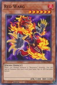 Red Warg: Structure Deck: The Crimson King