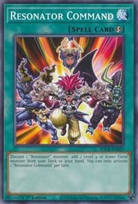 Resonator Command: Structure Deck: The Crimson King