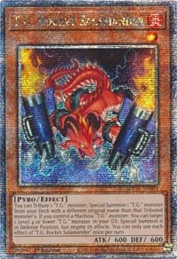 T.G. Rocket Salamander (Quarter Century Secret Rare): Age of Overlord