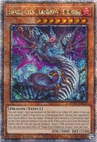 Snake-Eyes Flamberge Dragon (Quarter Century Secret Rare): Age of Overlord