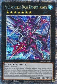 Full Armored Dark Knight Lancer (Quarter Century Secret Rare): Age of Overlord