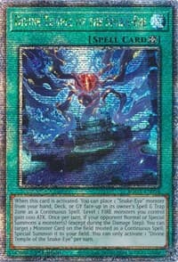 Divine Temple of the Snake-Eye (Quarter Century Secret Rare): Age of Overlord