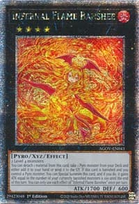 Infernal Flame Banshee (Quarter Century Secret Rare): Age of Overlord