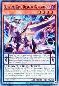 Supreme King Dragon Darkwurm: OTS Tournament Pack 23