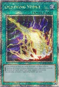 Lightning Storm (Quarter Century Secret Rare): 25th Anniversary Rarity Collection
