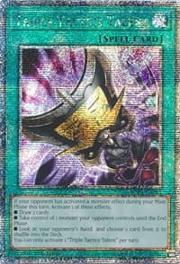 Triple Tactics Talent (Quarter Century Secret Rare): 25th Anniversary Rarity Collection
