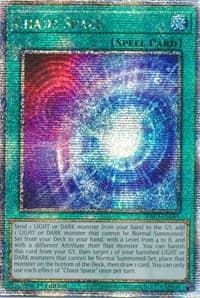 Chaos Space (Quarter Century Secret Rare): 25th Anniversary Rarity Collection