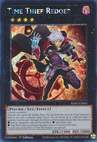 Time Thief Redoer (Platinum Secret Rare): 25th Anniversary Rarity Collection