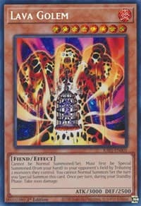 Lava Golem (Secret Rare): 25th Anniversary Rarity Collection