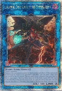 Cherubini, Ebon Angel of the Burning Abyss (Quarter Century Secret Rare): 25th Anniversary Rarity Collection
